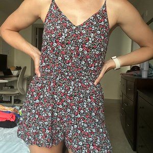 Summer Floral Romper